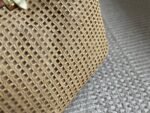 Valentino Garavani Rockstud Raffia Tote Bag Brown 31cm - Image 6