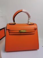 Hermes Kelly 25 Togo Handbag Orange 25cm - Image 2