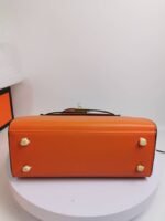 Hermes Kelly 25 Togo Handbag Orange 25cm - Image 4