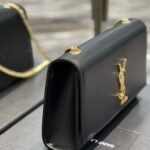 Saint Laurent Kate Medium In Grain De Poudre Black 24cm - Image 3