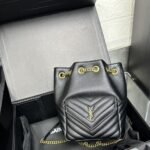 Saint Laurent Mini Joe In Black 19Cm - Image 4