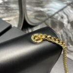 Saint Laurent Kate Medium In Grain De Poudre Black 24cm - Image 6
