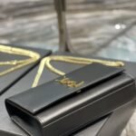 Saint Laurent Kate Medium In Grain De Poudre Black 24cm - Image 7