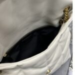 Saint Laurent Puffer Medium White 35Cm - Image 7