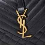 Saint Laurent Envelope Small Black 21Cm - Image 5