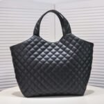 Saint Laurent Icare Maxi Shopping Bag Black 50cm - Image 3