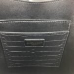Saint Laurent Le 5 À 7 Supple Large Black Python 27cm - Image 8