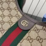 Super Vip 1:1 – Gucci Giglio Large Tote Bag GG Canvas Beige And Dark Brown 60Cm 853971 FAFFP 2547 - Image 7