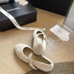 Chanel Mary Jane Ballet Flat Beige - Image 3