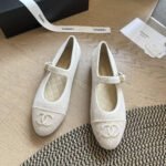 Chanel Mary Jane Ballet Flat Beige - Image 2