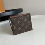 Louis Vuitton Amerigo Wallet Brown 12Cm - Image 3
