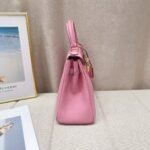 Hermès Kelly 28 Sellier Handbag In Rose 28cm - Image 4