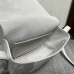 Super Vip 1:1 – Celine Folco Cuir Triomphe In White - Image 2
