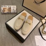 Gucci Women’s Princetown Slipper White GG 423513 C9D00 9022 - Image 2