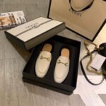Gucci Women’s Princetown Slipper White GG 423513 C9D00 9022 - Image 3