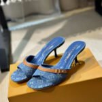 Louis Vuitton Neo Revival Mule Denim Blue 1ACIZB - Image 3