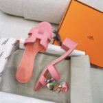 Hermes Oasis Sandal Dark Pink - Image 5