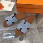 Hermes Izmir Sandal Bleu Clair H221819ZHCB400 - Image 5