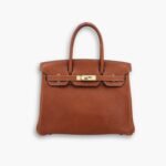 Hermes Birkin 30 Barenia Faubourg Fauve Gold Hardware Brown 30Cm