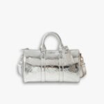Louis Vuitton Keepall Bandoulière 25 Monogram Miroir Silver 25Cm