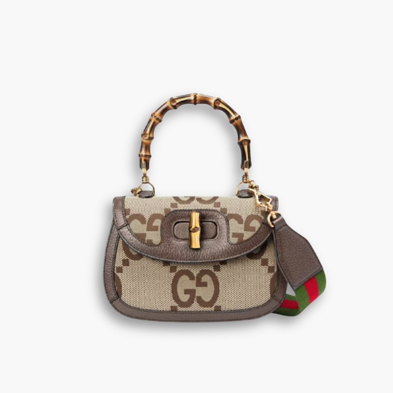myelegous-1280-x-1280-px-21-4 Gucci Bamboo 1947 Small Bag Brown 21Cm 675797 UKMDT 2570 - Image 1