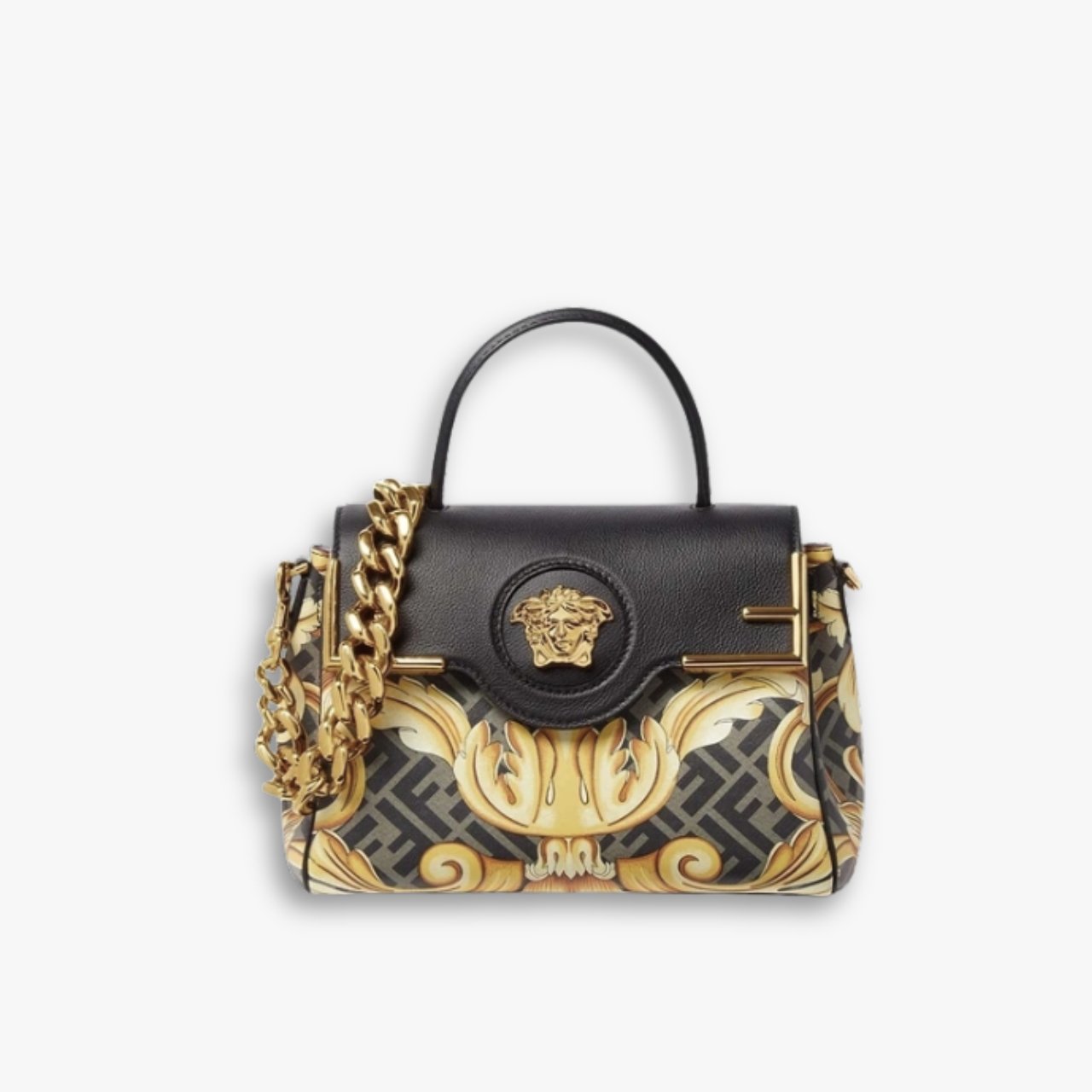 myelegous-1280-x-1280-px-27-1 Versace x Fendi Fendace La Medusa Medium Bag 26cm - Image 1
