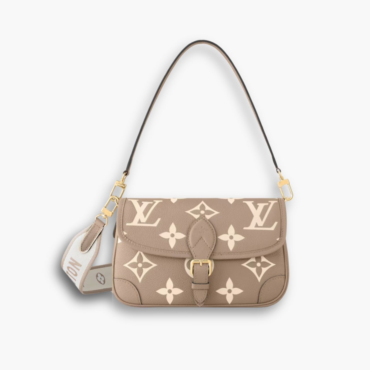 myelegous-1280-x-1280-px-30-2 Louis Vuitton Diane Bag Monogram Gray 24cm M46583 - Image 1