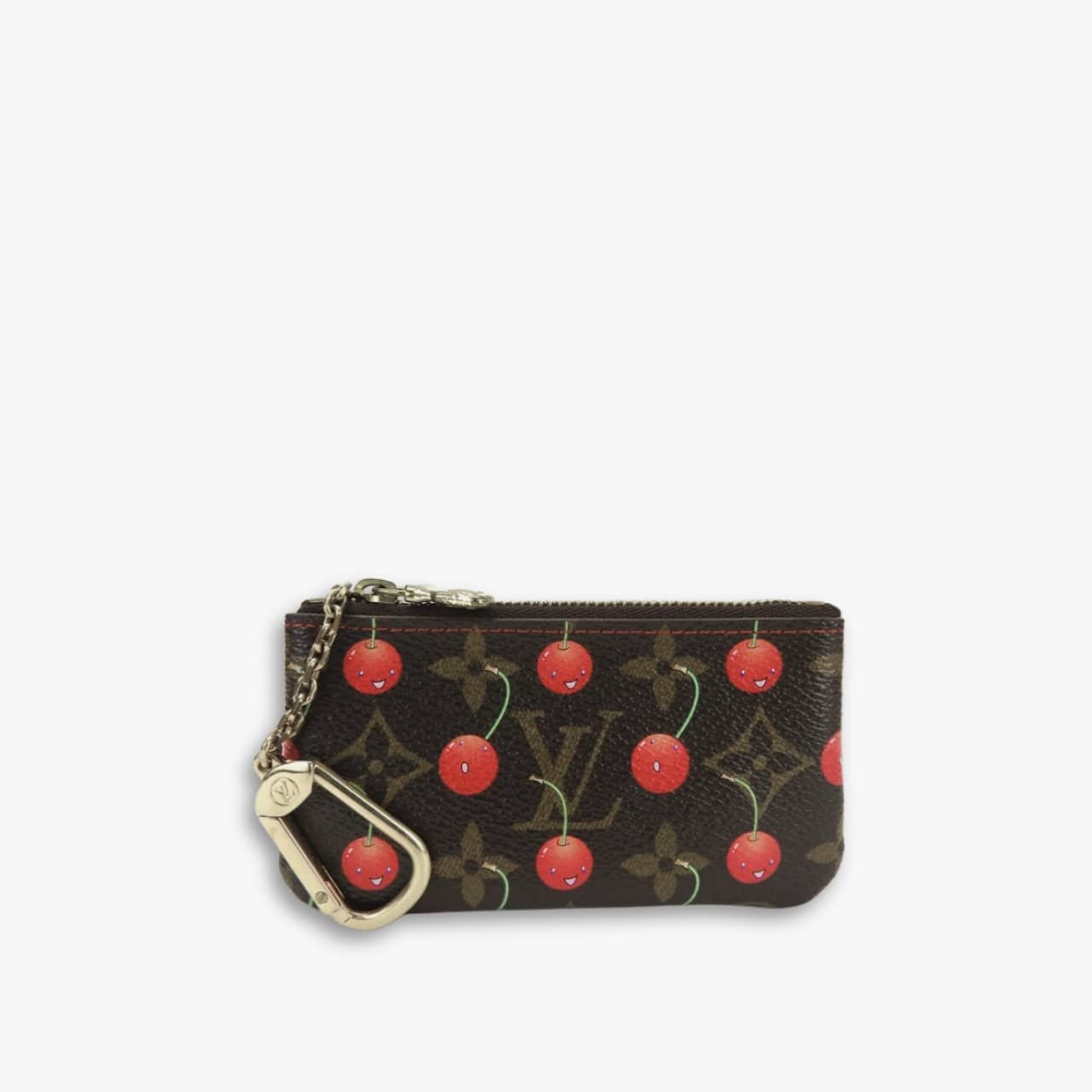 myelegous-1280-x-1280-px-32 Louis Vuitton x Murakami Key Pouch Monogram Cerises Brown 11Cm - Image 1