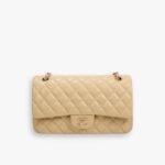 Chanel Classic Flap Bag Beige 25Cm