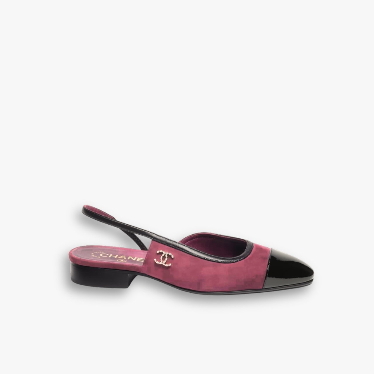 myelegous-1280-x-1280-px-50-2 Chanel Logo Ballet Flats Burgundy - Image 1