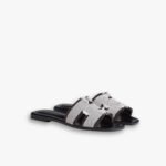 Hermes Oran Sandal Black H231095Z PN360
