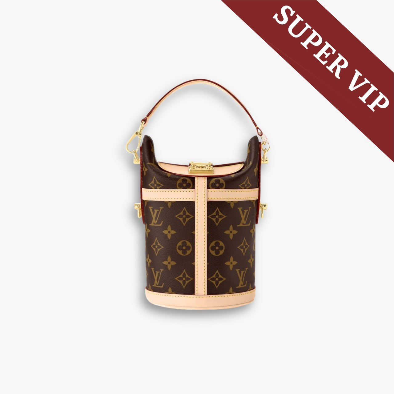 myelegous-1280-x-1280-px-7-2-1 Super Vip 1:1 – Louis Vuitton Duffle Monogram Coated Canvas Beige 22Cm M43587 - Image 1