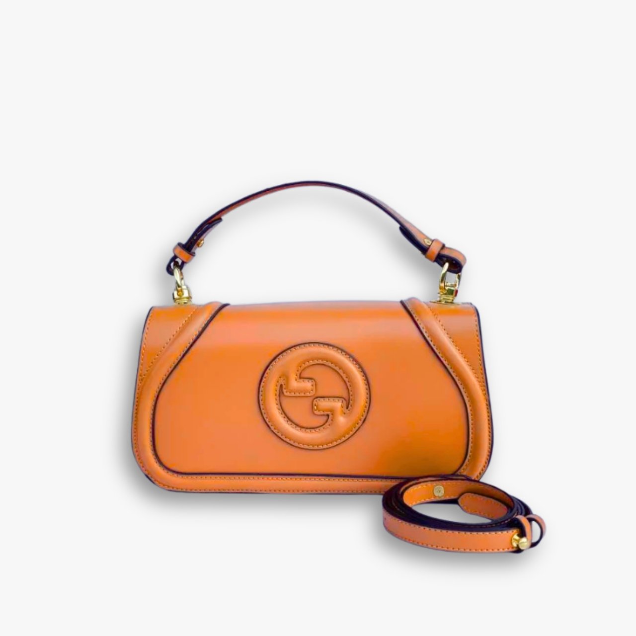 myelegous-1280-x-1280-px-84-1 Gucci Blondie Medium Top Handle Bag Brown 26cm 815714 AAEC2 2718 - Image 1