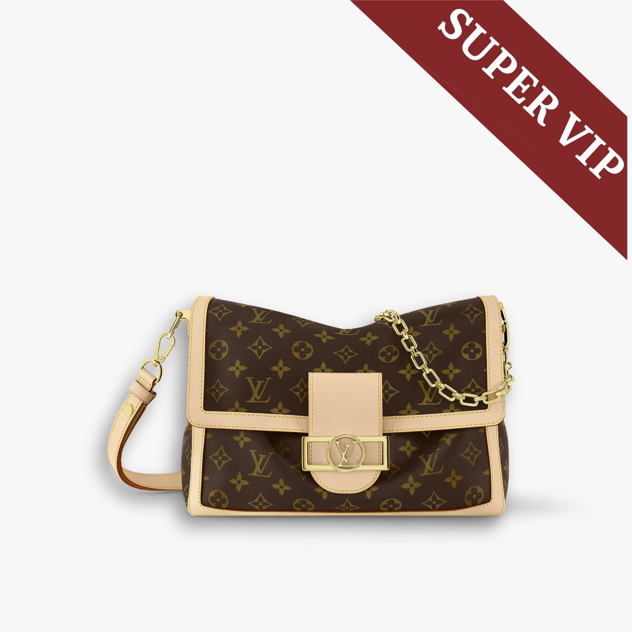 myelegous-1280-x-1280-px-9 Super Vip 1:1 – Louis Vuitton Dauphine Soft GM Bag Monogram Brown 28Cm M47149 - Image 1