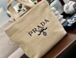 For Ms. Sandra Harris  (Prada Raffia Tote Bag Natural 32cm) - Image 2